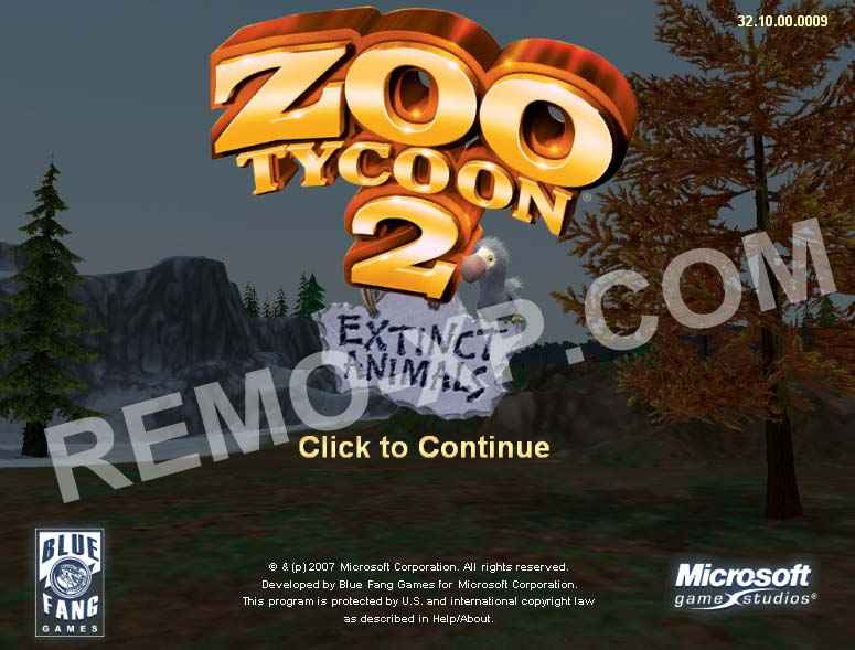 Zoo Tycoon 2 Extinct Animals (EA) Full Crack | Expansion Pack | Cheat