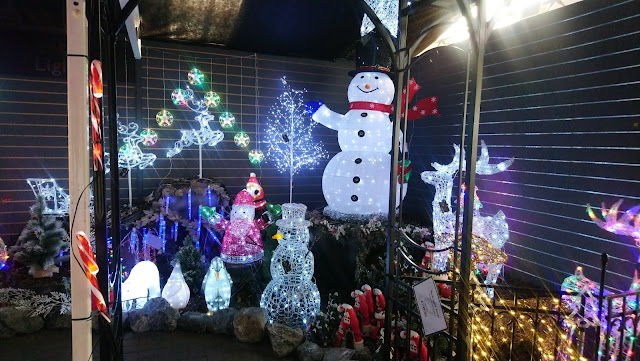 Garson's snowmen display