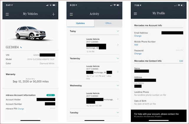 اختراق سيارة Mercedes-Benz وايقافها عن العمل بسهولة عن طريق تطبيق فقط  Benz-app-2