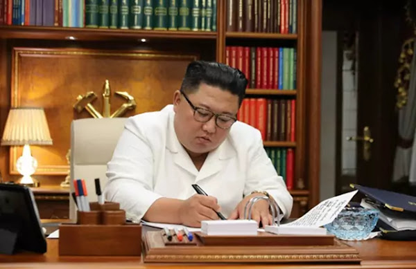 Kim Jong Un's open letter to all party members in Pyongyang