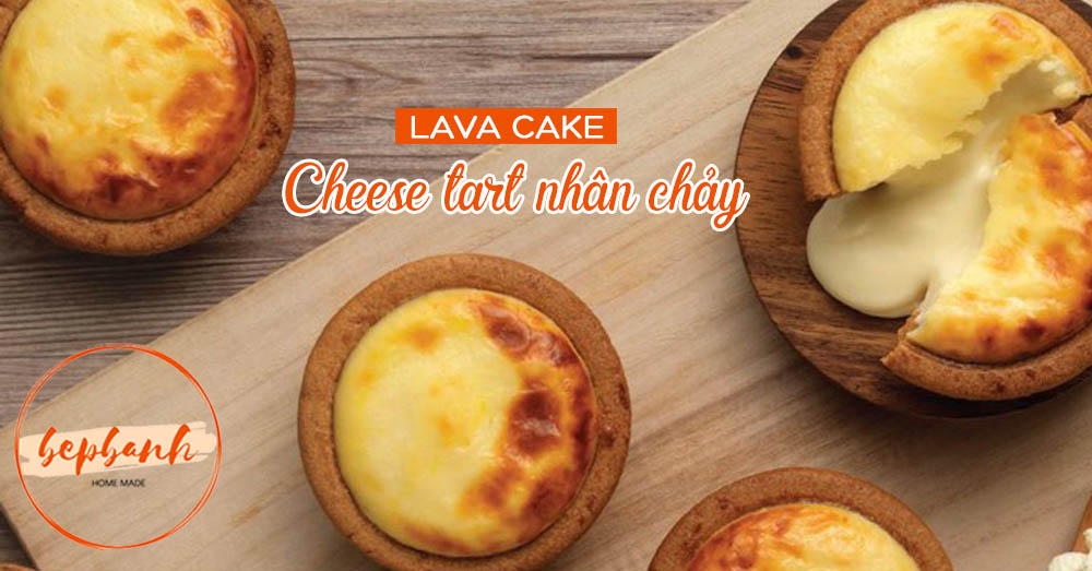 Cách Làm Bánh Tart Phô Mai - Cheese Tart Tan Chảy | Bếp Bánh