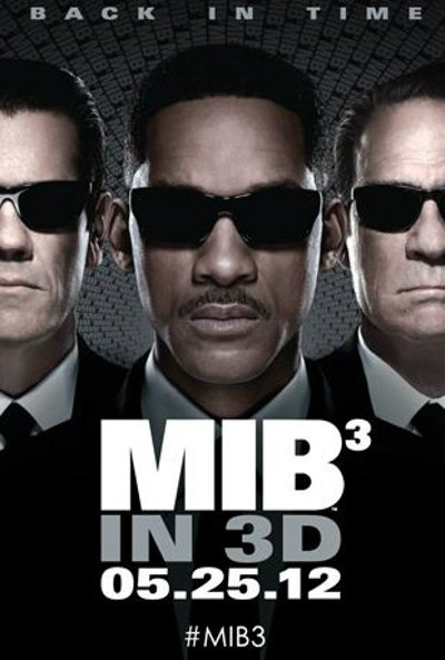 Poster de Men in Black 3 con Will Smith y Tommy Lee Jones