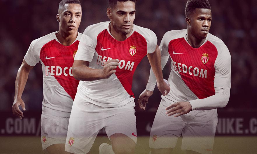 AS Monaco 18-19 Home Kit Released - Footy Headlines