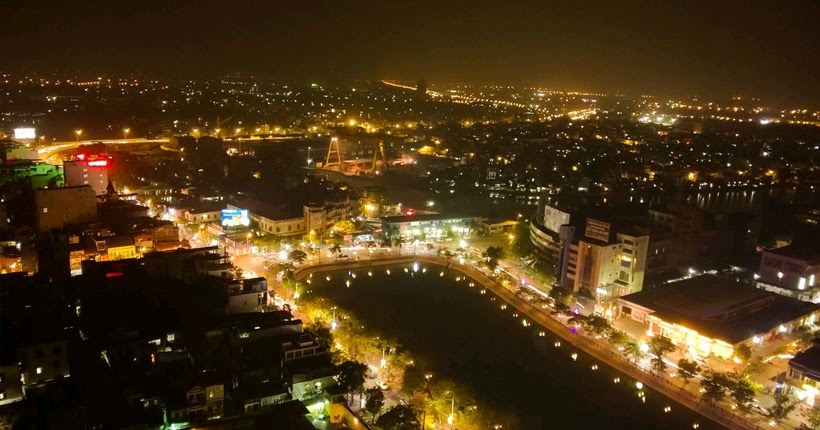 thanh pho hai phong ve dem