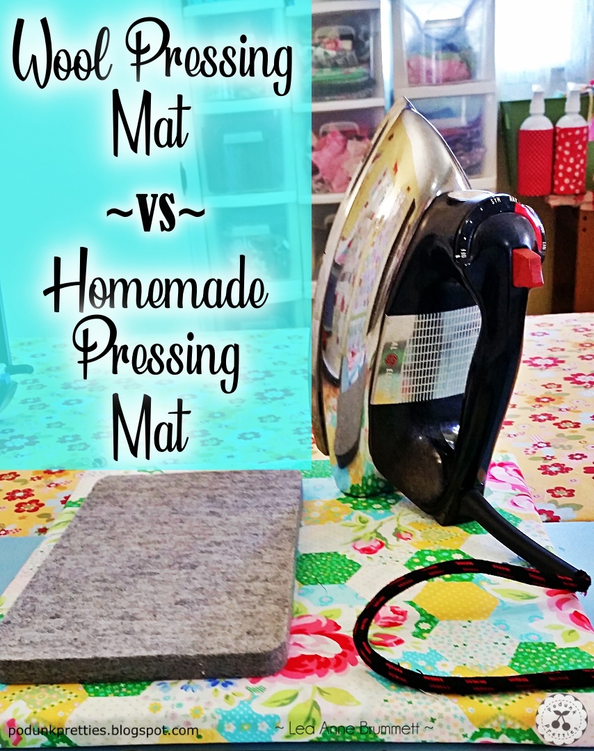 Podunk Pretties Quilting: ~ Nifty Notions ~ Wool Pressing Mat -vs