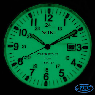 Relojes SOKI militares Verde flourescente