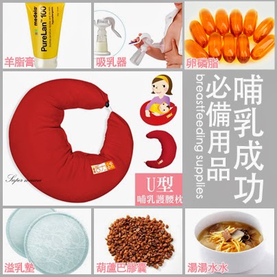 十大哺乳成功的餵母奶必備用品