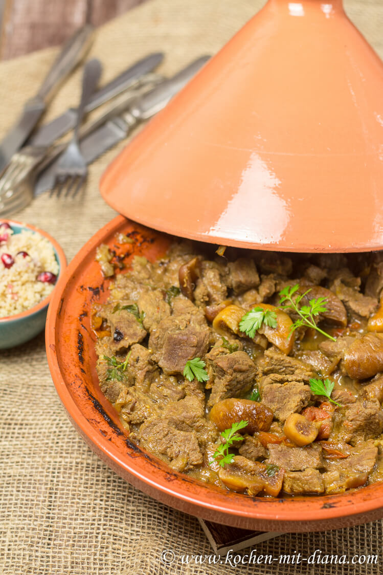 Beef tajine with figs and dates Cooking with Diana