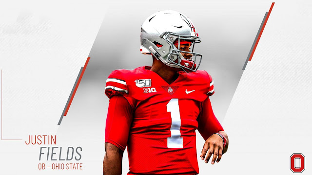 justin fields wallpaper