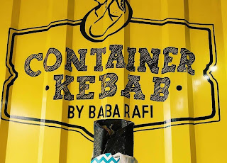 HotBurger ala Container Kebab Cafe by Baba Rafi