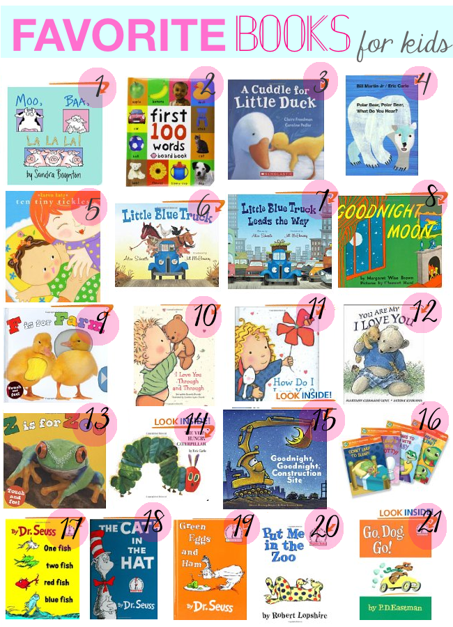 Favorite Toddler Books