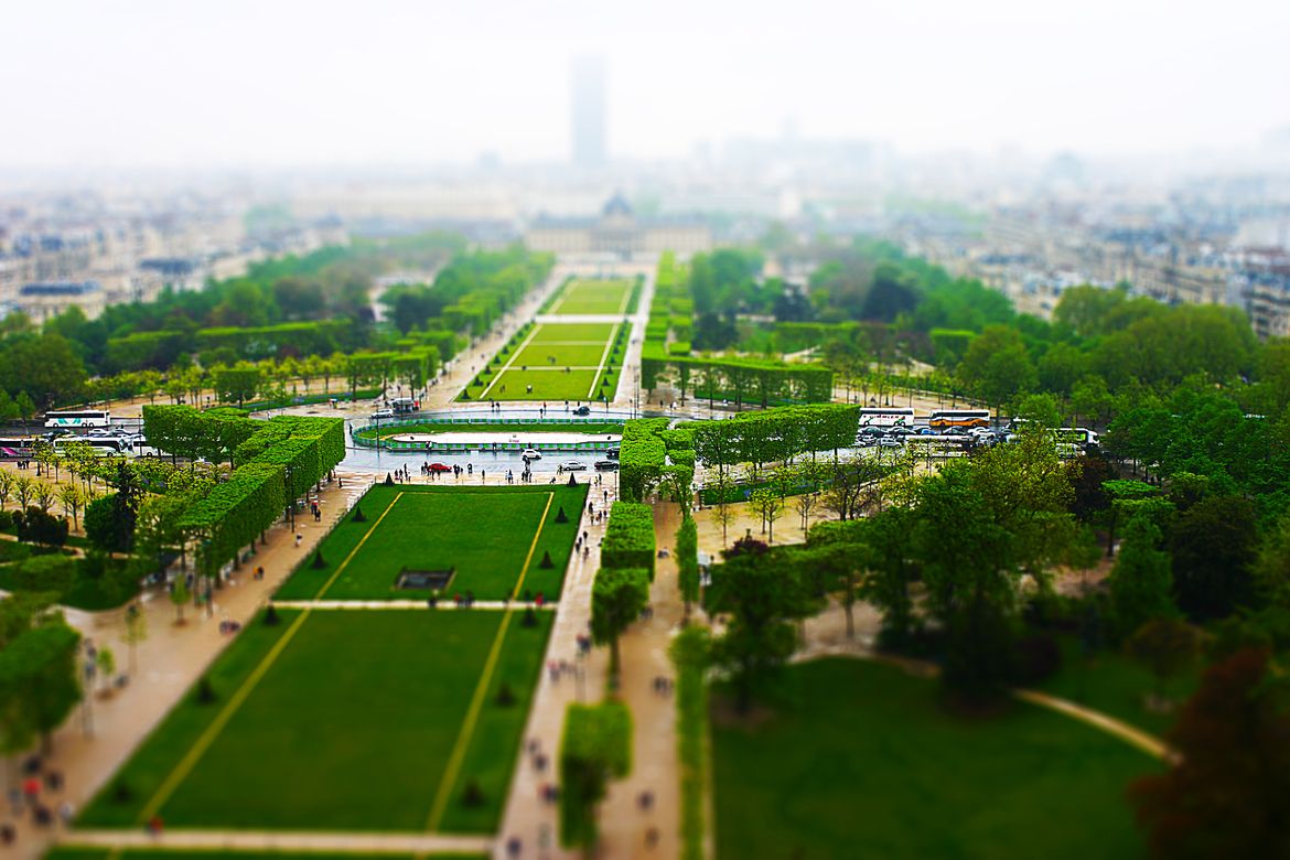 26. Photograph View from the Eiffel Tower by Tib Ciocirlie