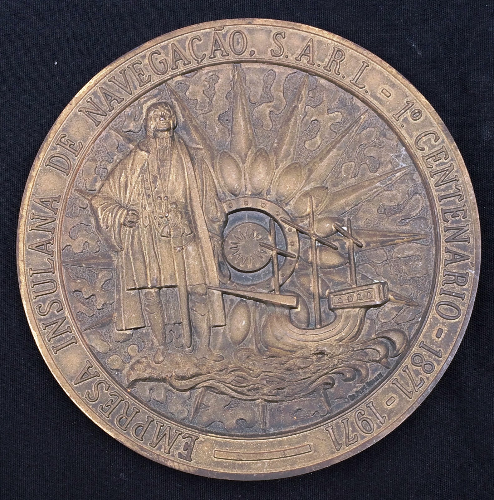 Medalhas da Madeira Empresa Insulana de Navegação Centenário