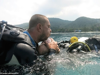 PADI IDC and IDCS courses for March 2016 on Koh Phangan have been completed