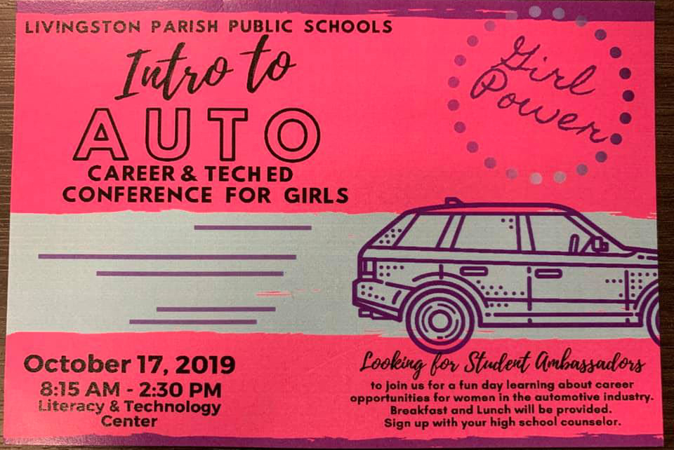 Just A Car Guy Walker High School, Walker Louisiana, announced the