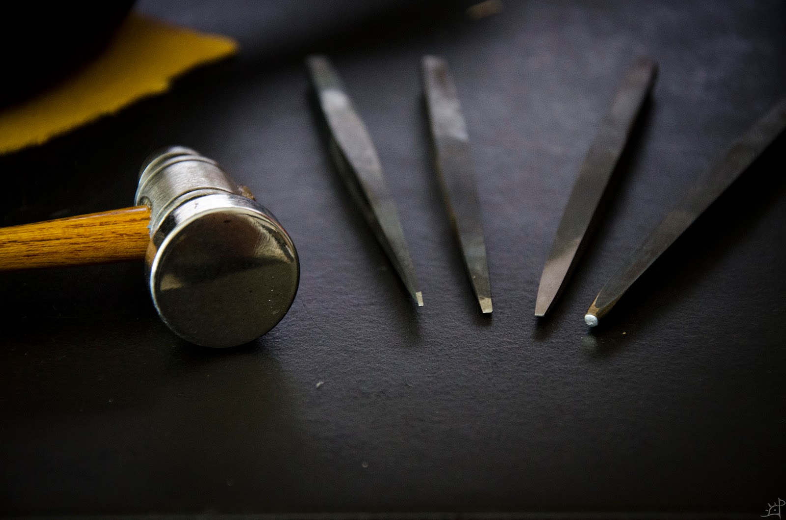 Shards of the Dark Age Engraved Wire Inlay