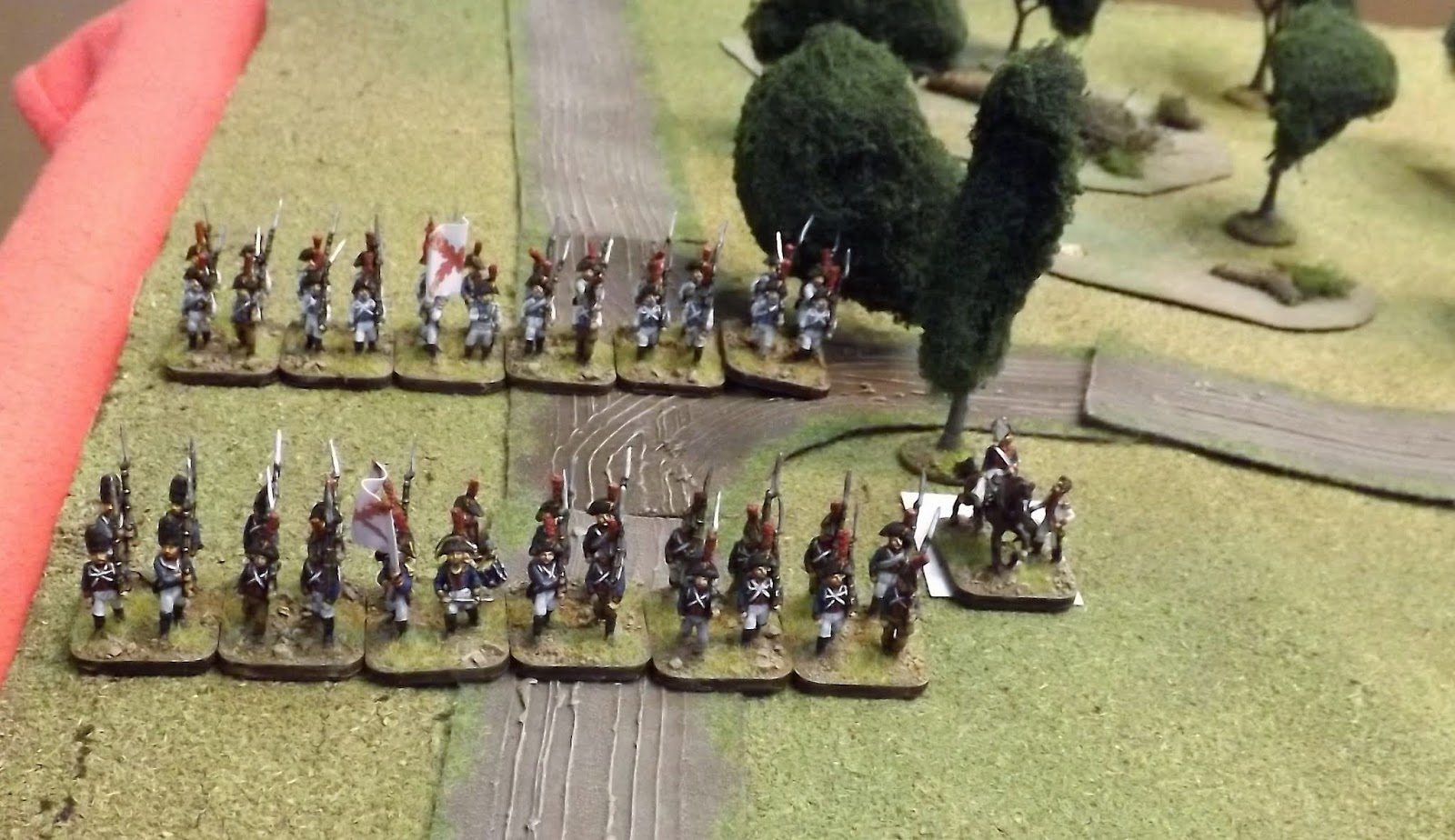 Devon Wargames Group Battle of Barrosa 1811 Over the Hills Second