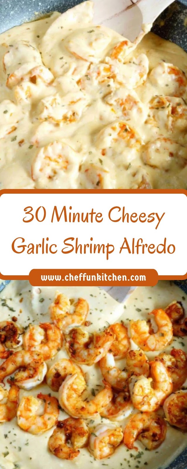 30 Minute Cheesy Garlic Shrimp Alfredo 30 Minute Cheesy Garlic Shrimp Alfredo
