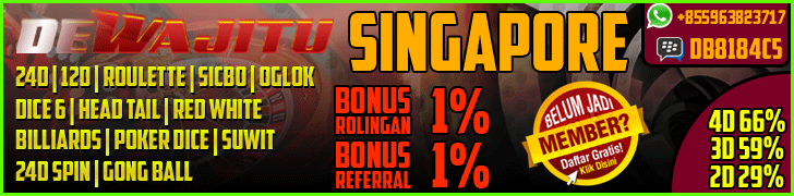 prediksi jitu togel singapore 777 hari ini;ruang prediksi master hongkong hari i