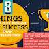 8 Things that are more Important for Success than Intelligence #infographic