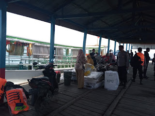 Amankan Kotak Suara di Pulau, Polres Pelabuhan Berikan Pengawalan dari TPS ke PPK