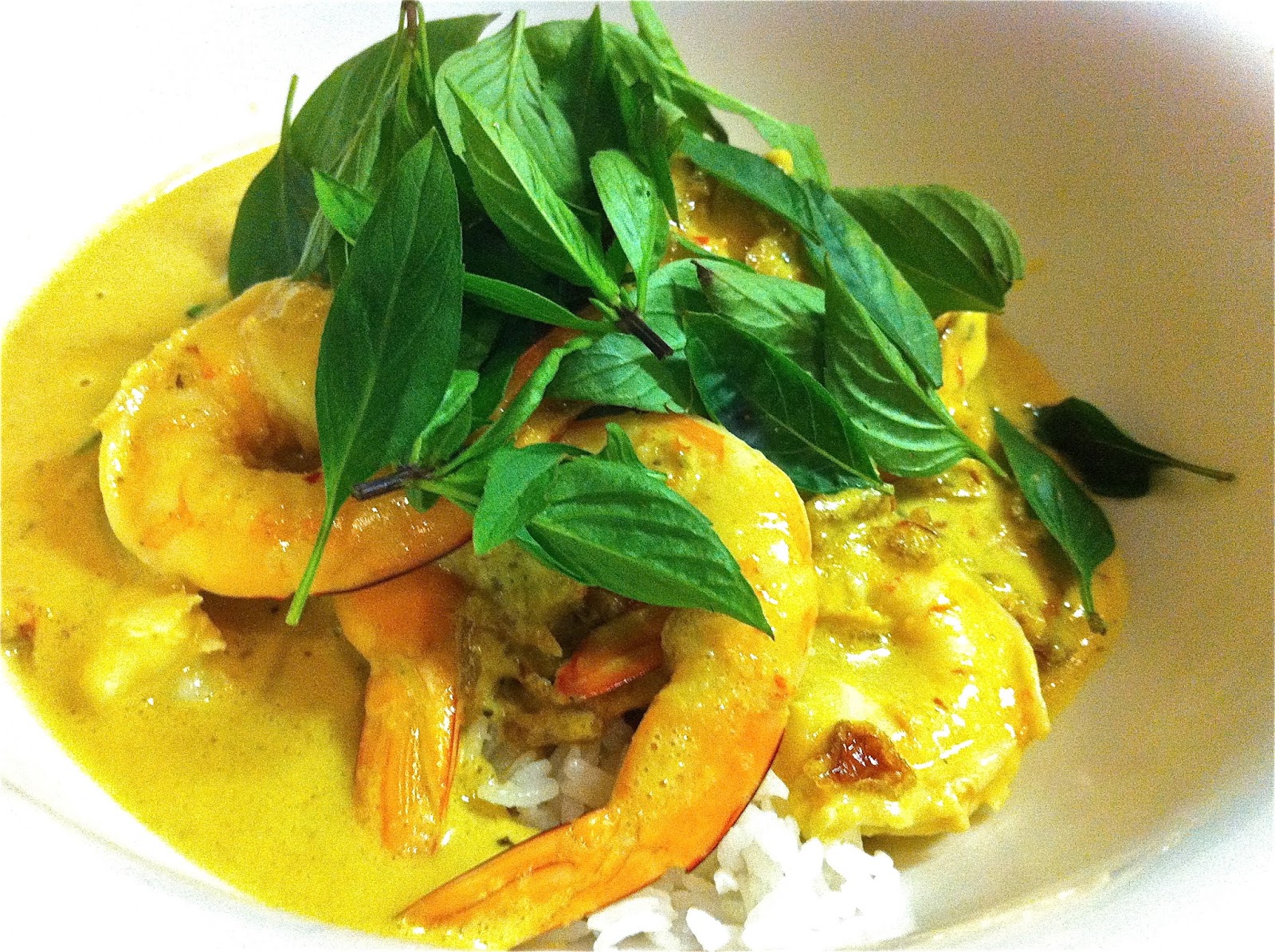 Behind The Burners KING PRAWN CURRY