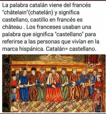 Lo de “lejos de su patria” se entiende bien para un catalán, castlán, chatelain o châtelain, en fin, un castellano que no ha salido de sus dominios