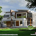 Mixed roof unique 4 bedroom Kerala home