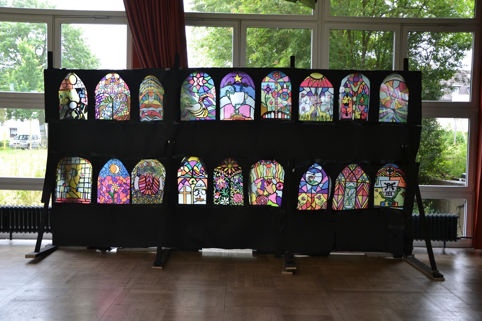 Kunst am ErnstBarlachGymnasium, CastropRauxel Klasse 7