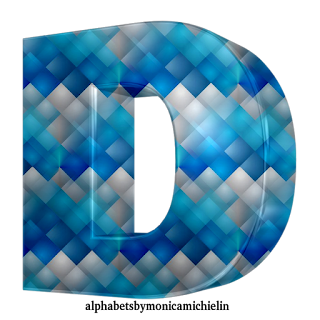 M. Michielin Alphabets: BLUE MOSAIC ALPHABET PNG 3D FONT, NUMBERS PNG ...