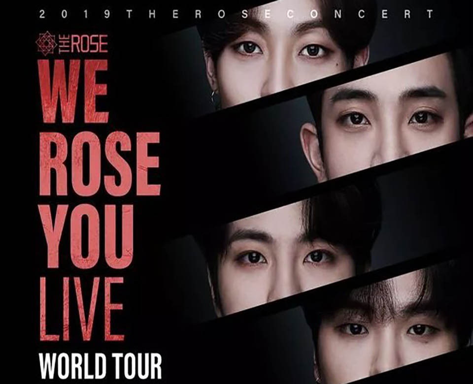 The Rose en concert à Paris le 12 novembre 2019 Korean Addiction
