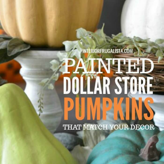How To Paint Cheap Dollar Store Plastic Pumpkins - Interior Frugalista How To Paint Cheap Dollar Store Plastic Pumpkins - Interior Frugalista