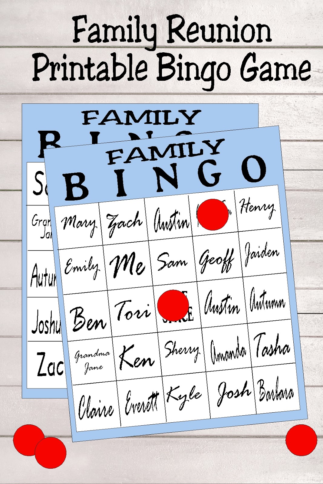 Printable Family Reunion Games Customize And Print Printable Family Reunion Games Customize And Print