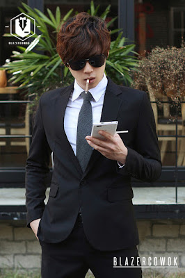 blazer cowok blazercowok.com jaket korean jas pria bk01 a