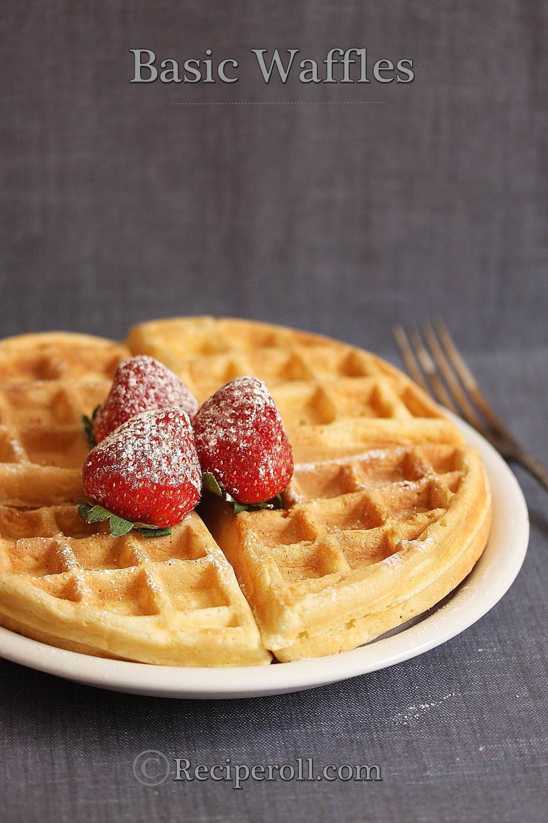 Basic Waffles | How To Make Fluffy Waffles