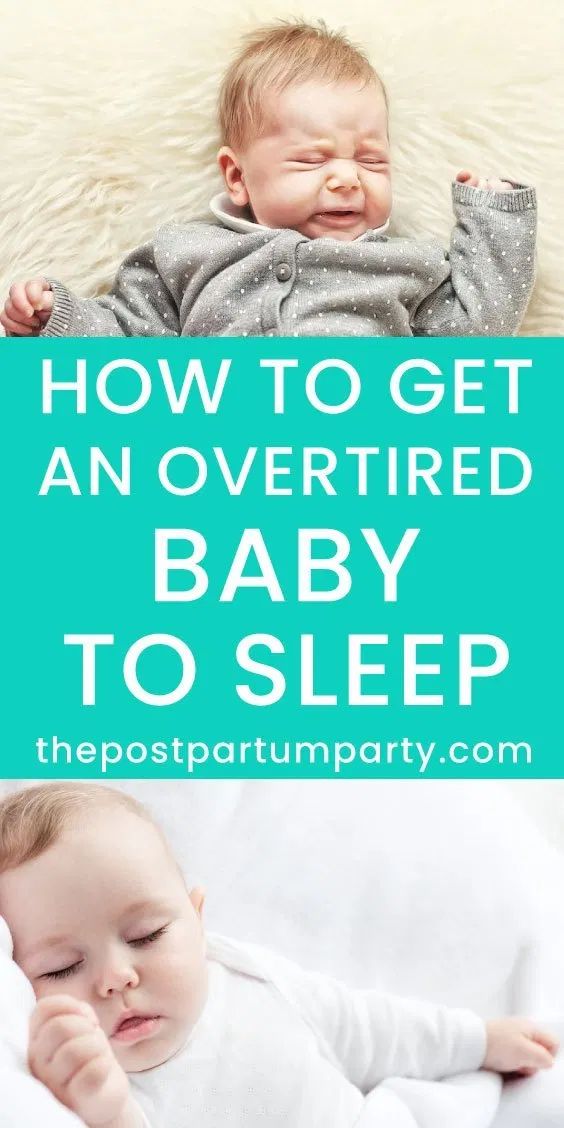 Baby Sleep Treatment How to make a baby sleep when overtired