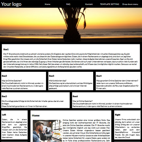template-simple-noire-joomla-4-gratuit