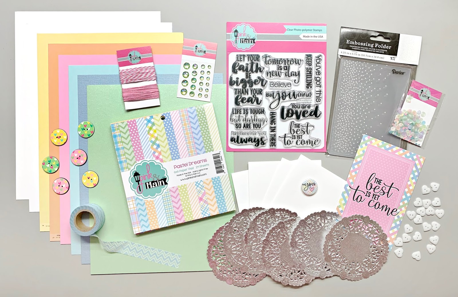 2019 Favorites Layout For Pink Paislee Paige Taylor Evans