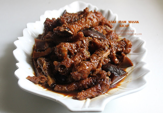 resepi kaki ayam masak kicap