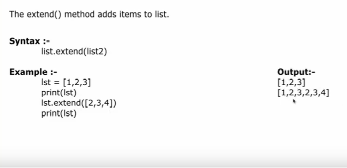 DATA STRUCTURES AND ALGORITHMS: What is List in Python? What are the ...