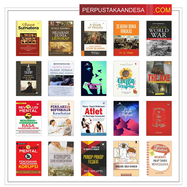 Contoh RAB Pengadaan Buku Desa Kabupaten Morowali Utara Sulawesi Tengah Paket 100 Juta