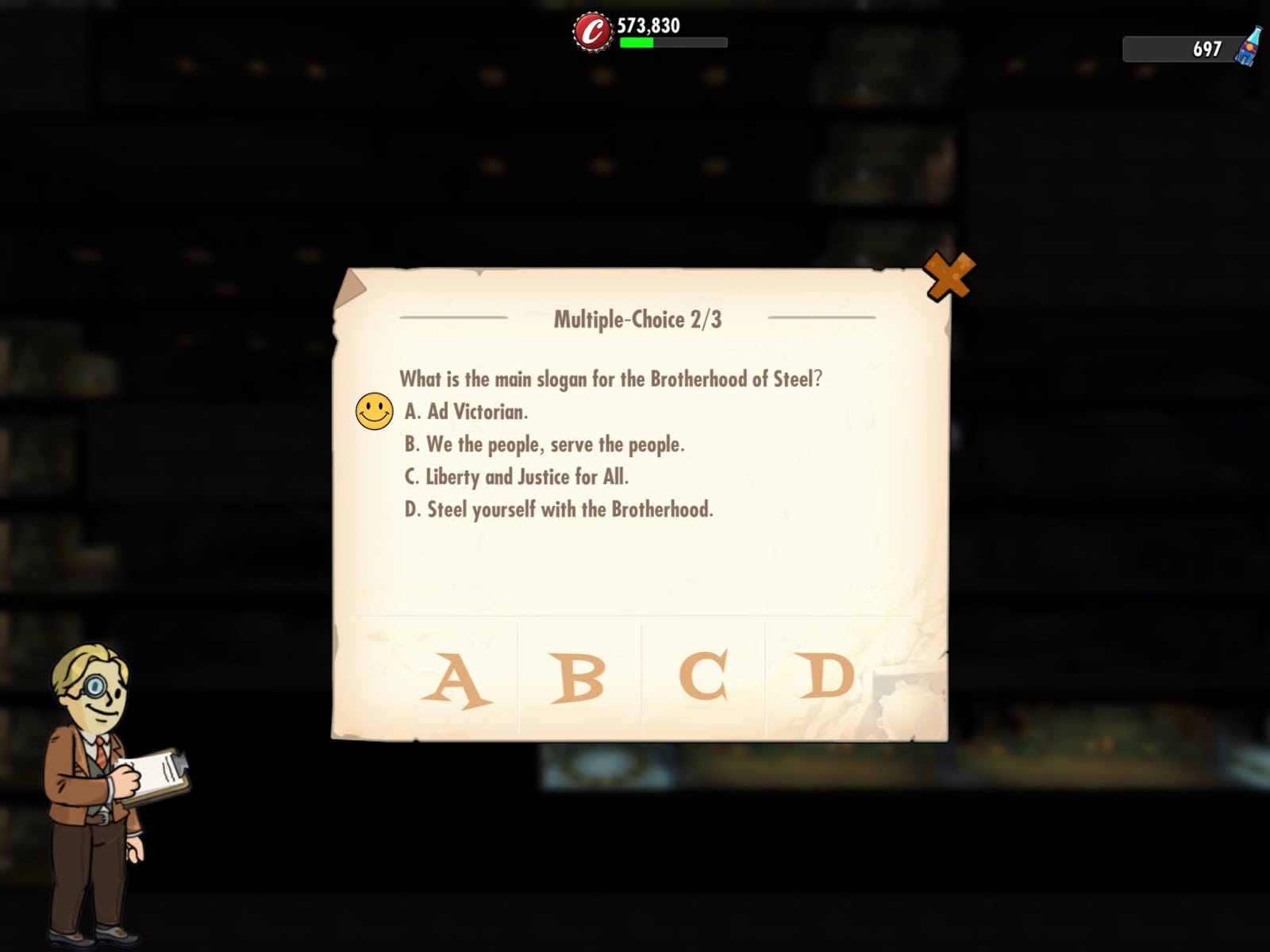 Fallout Shelter Online Question and Answer Update Everyday Pai