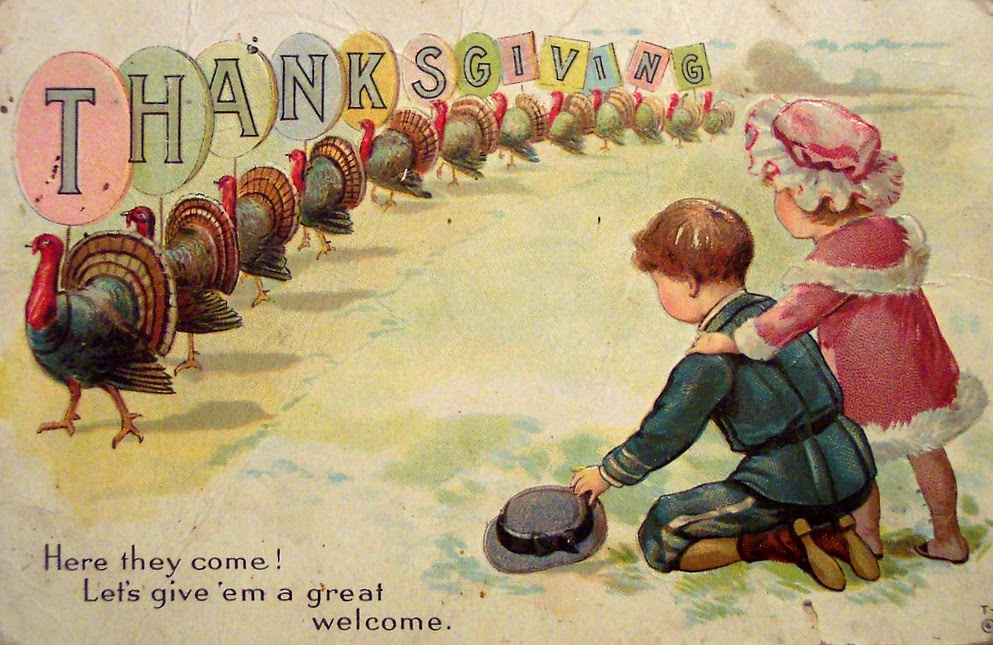 Thanksgiving menu