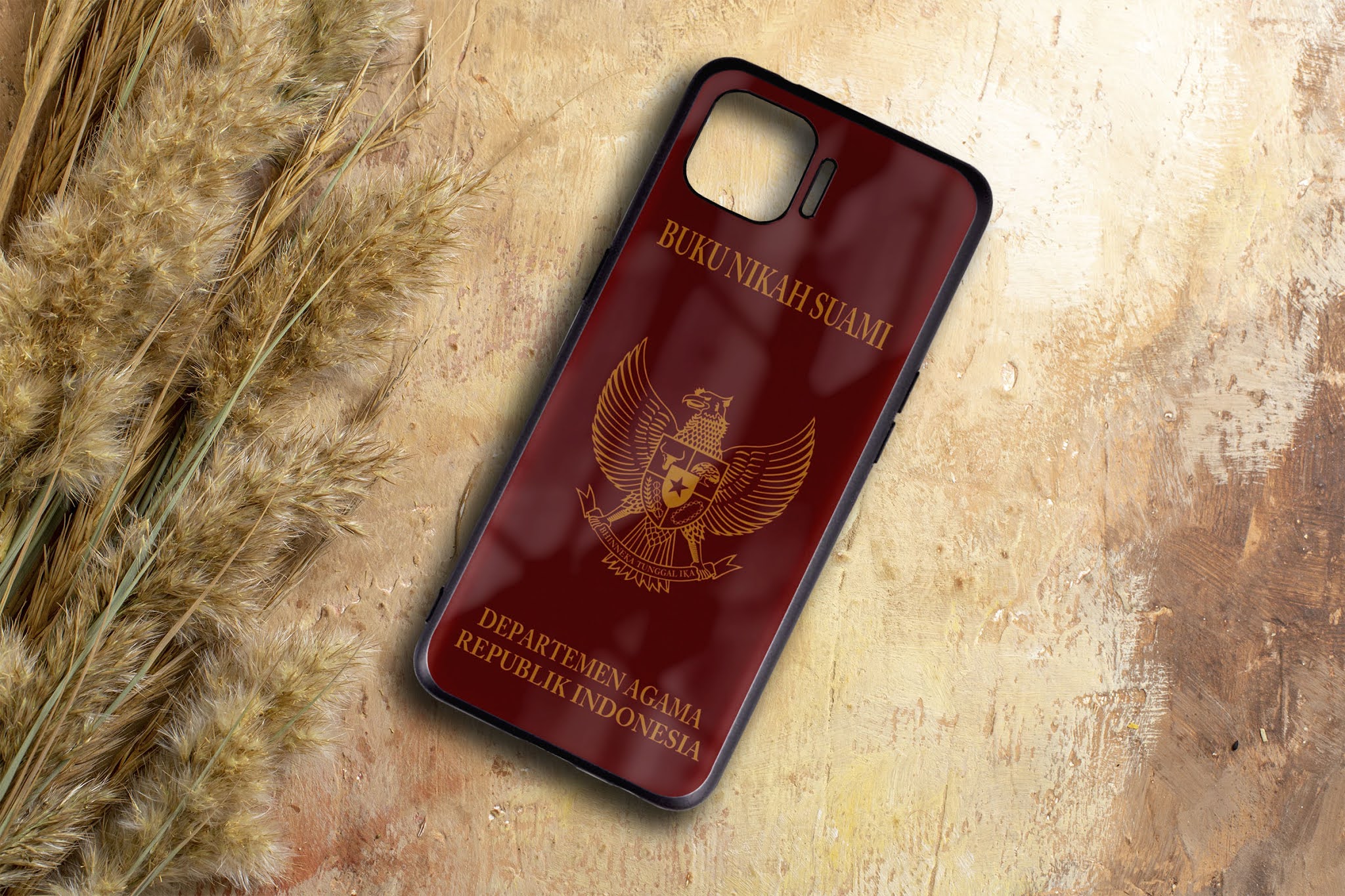 Mockup Glass Case OPPO Reno4 F Mockup Glass Case OPPO Reno4 F