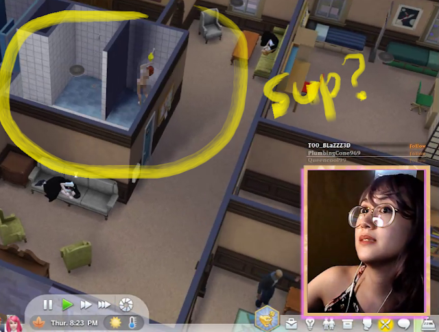 Sims 4 Discovery University Dorm Shower Shock