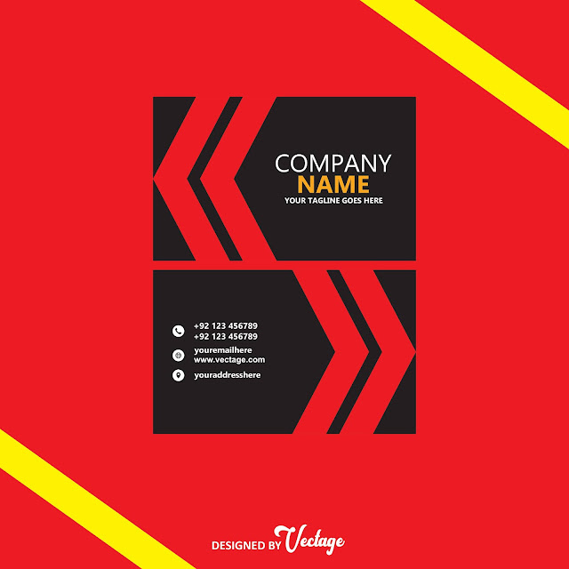 Black Business Card Design business card design template, free download,