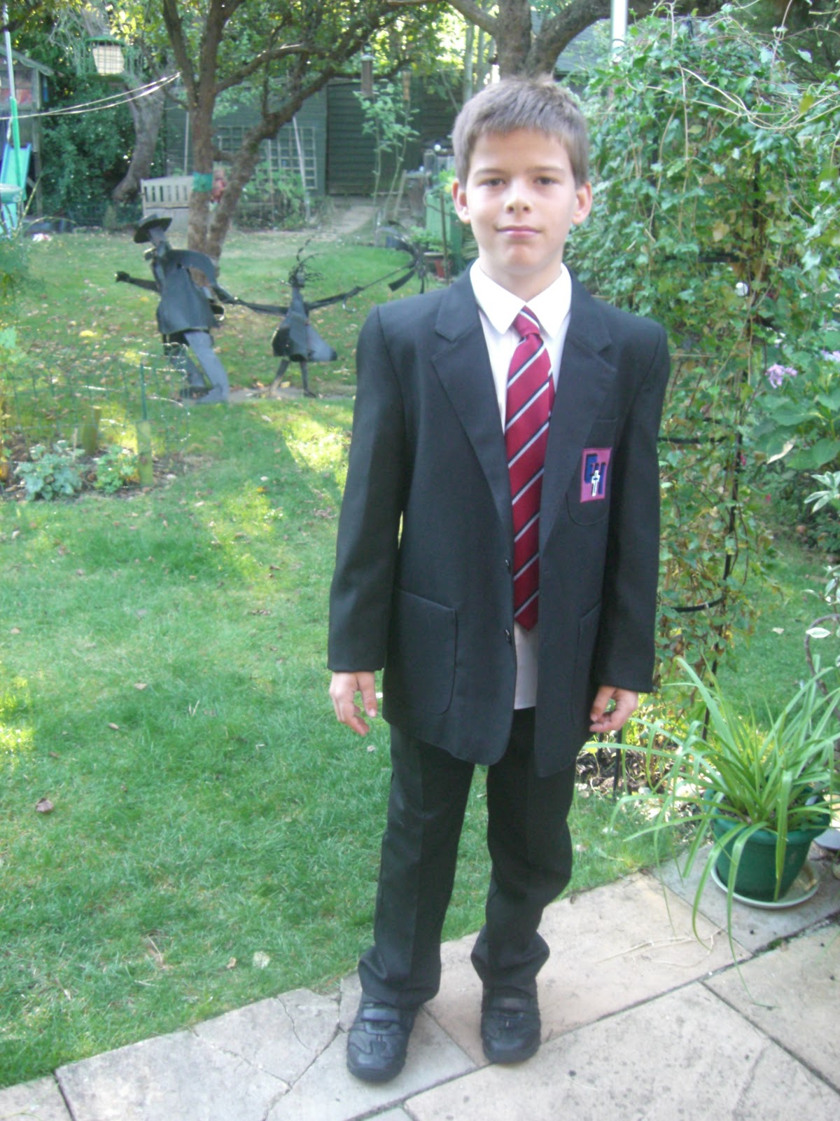 Steve Evans Blog: First Day at Secondary School