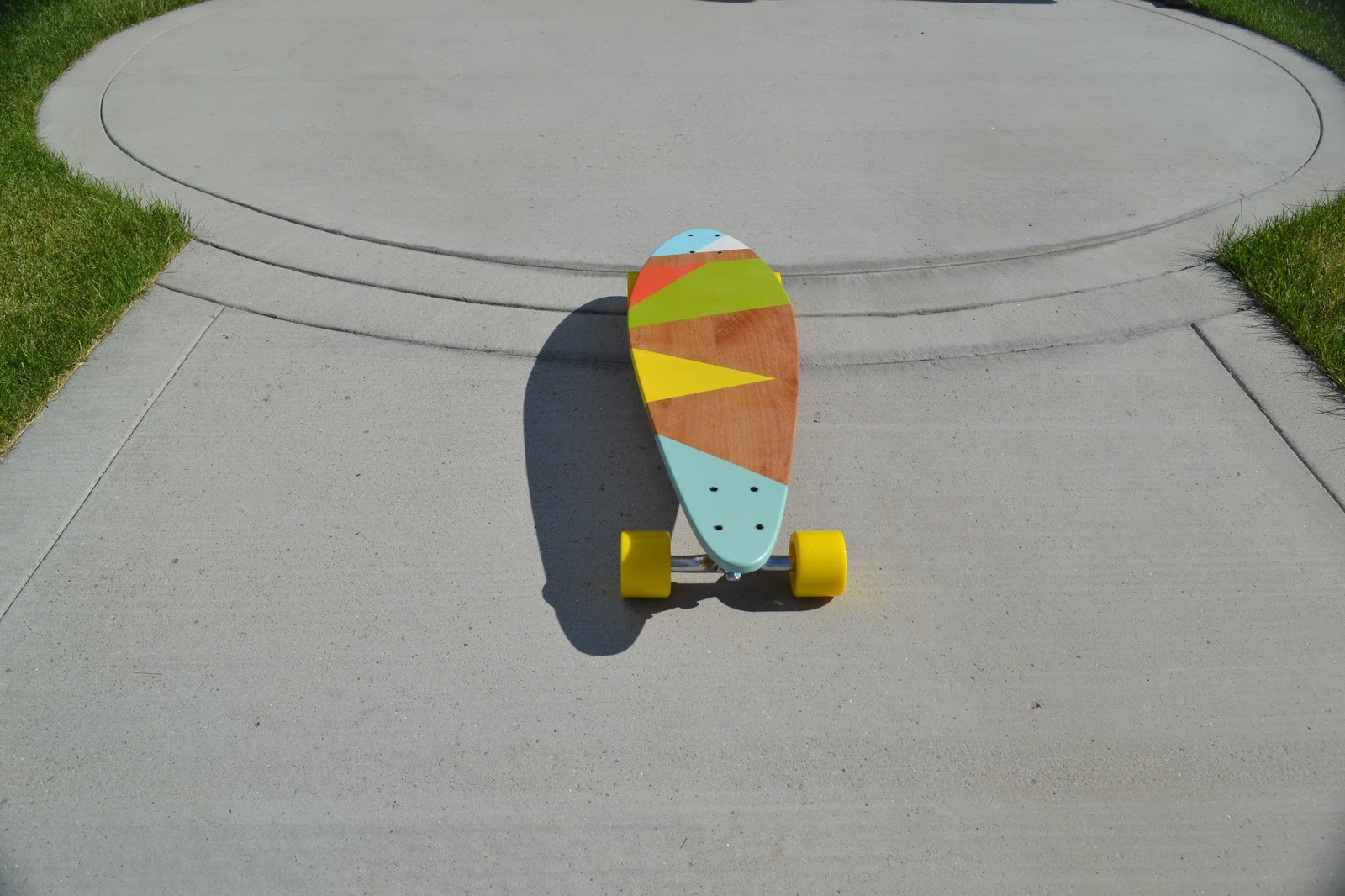 Merrell Boards Custom Painted Longboard