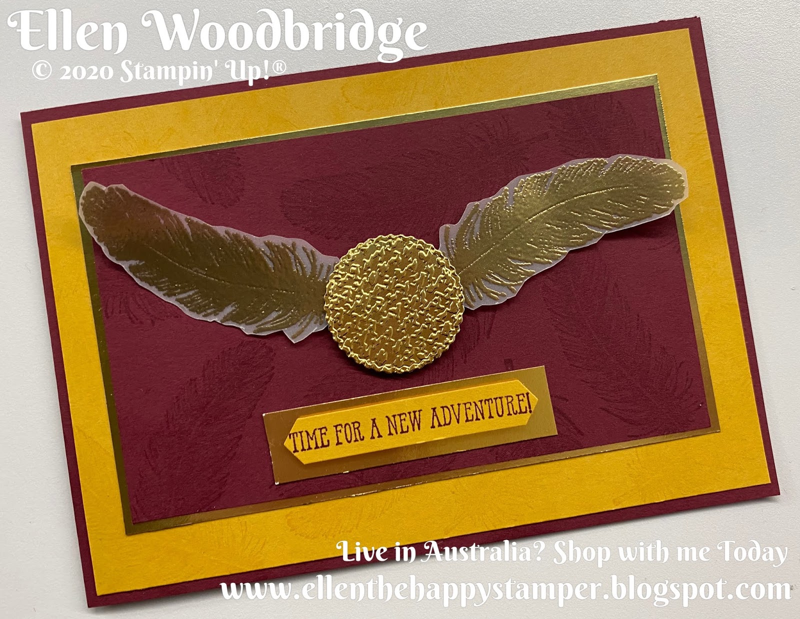 Ellen Woodbridge Independent Stampin' Up!® Demonstrator Central Coast