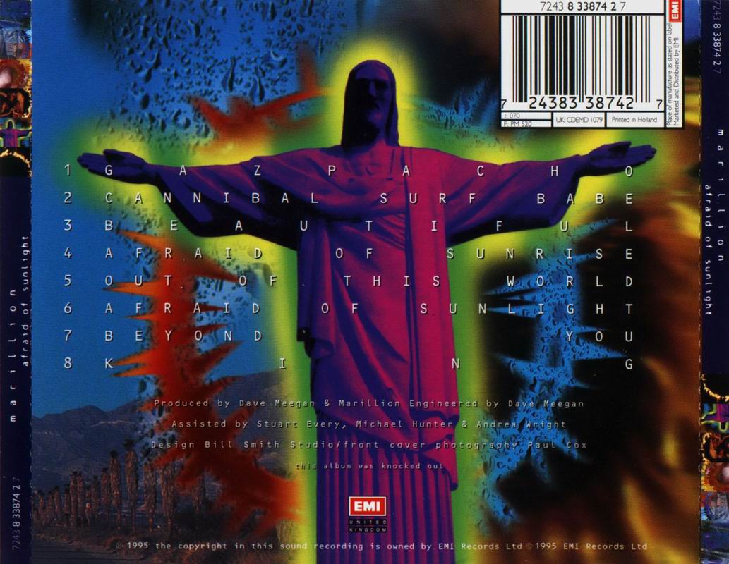 za PROGiem Recenzja Marillion Afraid of Sunlight (1995)